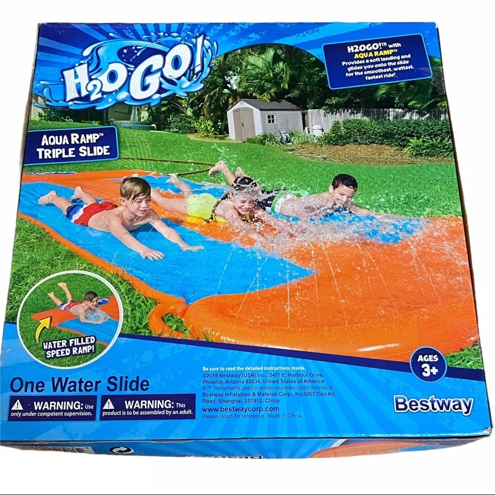 H2O GO! Aqua Ramp Triple Sized Slide